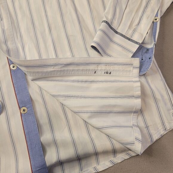 Tommy Bahama Stripes Long Sleeves Button Down Shirt Size Large - Picture 2 of 8